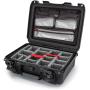 Nanuk Case w/ Lid Org. w/ Div Black Pro Photo Kit Case Interior 432x300x163mm