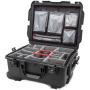 Nanuk Case w/ Lid Org. w/ Div Black Pro Photo Kit Case Interior 559x432x259mm