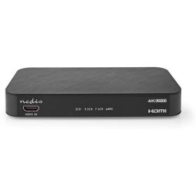 Nedis DAC 2-way Inp: DC Power/1x HDMI Outp: 1x 3.5 mm/1x TL/3x HDMI eARC