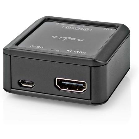 Nedis Digital Audiocon. 1-Way Inp: HDMI Outp.: 2X (2X RCA F)/3.5 mm Auto