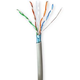 Nedis Network Cable CAT6 Stranded F/UTP CCA 50 M Indoor PVC GY