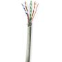 Nedis Network Cable CAT6 Solid S/FTP CCA 305 M Indoor PVC GY