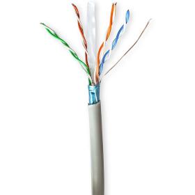 Nedis Network Cable CAT6 Stranded F/UTP CCA 100 M Indoor PVC GY