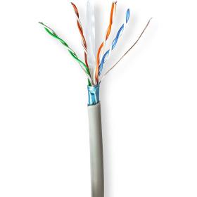 Nedis Network Cable CAT6 Stranded F/UTP CCA 305 M Indoor PVC GY