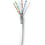 Nedis Network Cable CAT6 Solid S/FTP Copper 305 M Indoor LSZH GY