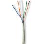 Nedis Network Cable CAT6a Solid U/UTP Copper 100 M Indoor LSZH GY