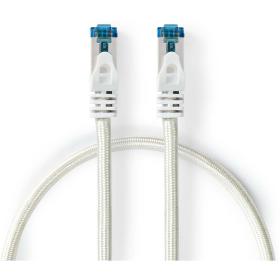 Nedis CAT6a-Cable S/FTP RJ45 M RJ45 M 1 M Snagless Braided/PVC SL Box