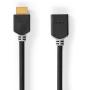 Nedis HS HDMI-Cable w/ ETH HDMI M HDMI F 4K@60Hz 18 GBPS 3 M PVC