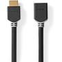 Nedis HS HDMI-Cable w/ ETH HDMI M HDMI F 8K@60Hz 48 GBPS 1 M PVC