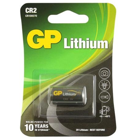 GP CR2 Battery GP Lithium 1 Piece