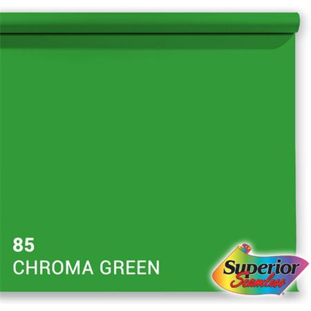 Superior Background Paper 85 Chroma Key Green 3.56 X 15m