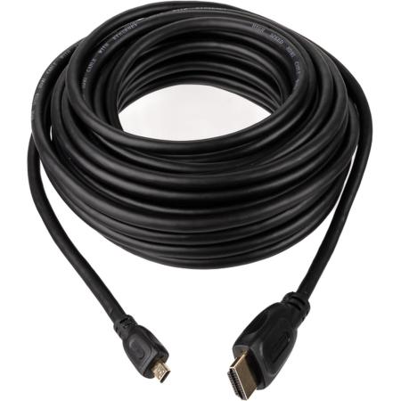 Caruba HDMI Male - Micro HDMI Male Cable (No Chipset) 10 Meter