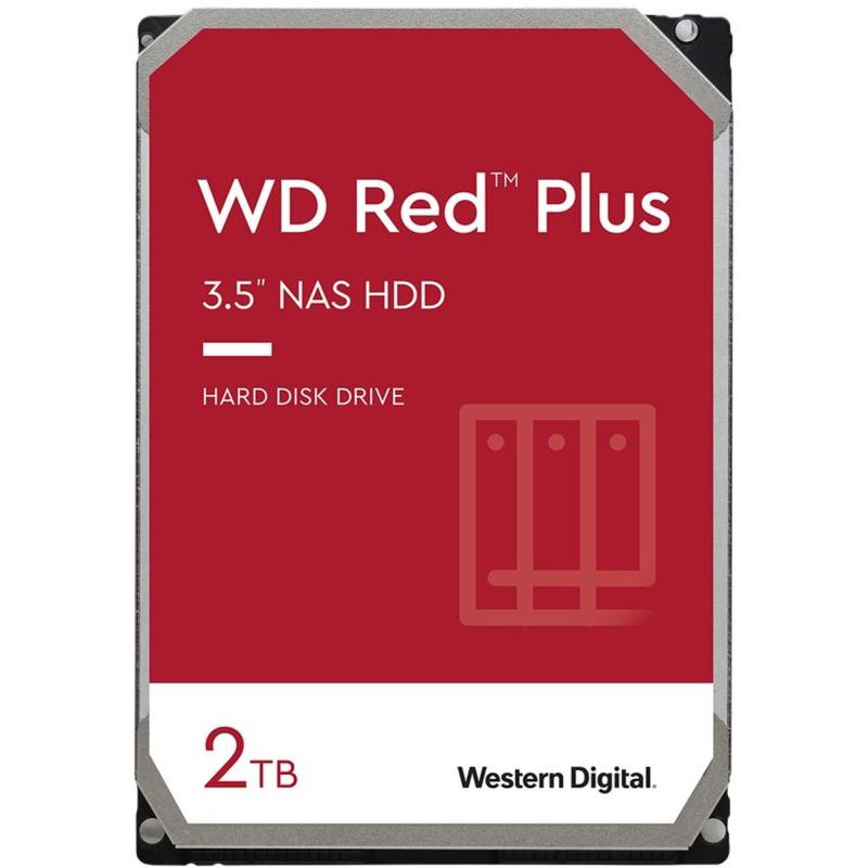Western Digital Red Plus 2TB SATA 6GB/s 3.5i HDD