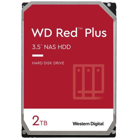 Western Digital Red Plus 2TB SATA 6GB/s 3.5i HDD