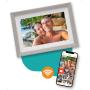 Pora&amp;Co Digital Photo Frame 10 inch Silver / White