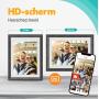 Pora&amp;Co Digital Photo Frame 10 inch White / Brown