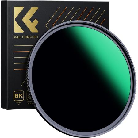 K&amp;F Concept ND1000 Filter Nano X 10 Stops Grey Filter 72mm