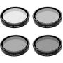 Telesin CPL+ND8/16/32 Lens Filter Kit 4-pack Osmo Action 3