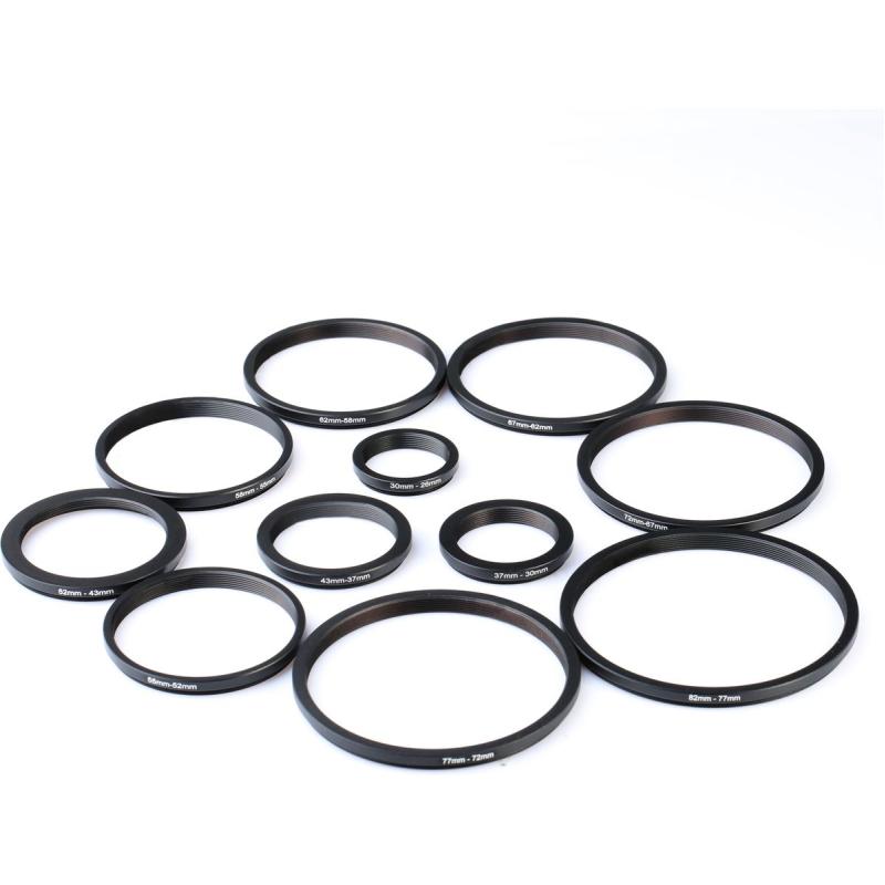 K&amp;F Concept Step Down Ring Set 11-Part (26-82mm)