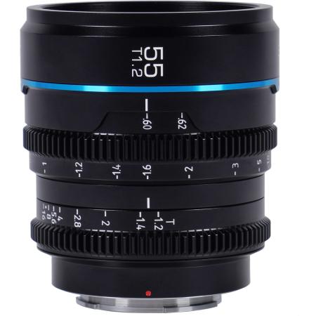 Sirui Nightwalker Series 55mm T1.2 S35 Manual Focus Cine Lens (E Mount Black)