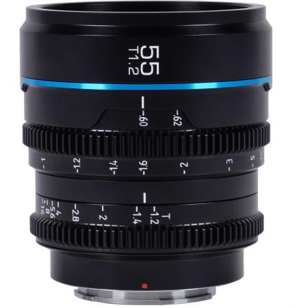 Sirui Nightwalker Series 55mm T1.2 S35 Manual Focus Cine Lens (RF Mount Black)