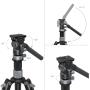 SmallRig 4221 Travel Video Tripod Kit