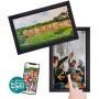 Benel Frameo Digital Photo Frame HF-156B Black 15.6 inch