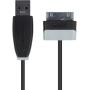 Bandridge Data And Charging Cable Samsung 30-PINS Male - USB A Male 1.00 M Black