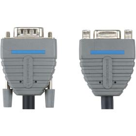 Bandridge VGA Extension Cable VGA Male - VGA Female 15-PINS 2.00 M Blue