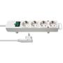 Brennenstuhl Comfort-Line Plus Power Strip 4-FOLD w/ Flat Plug 2 M Type F