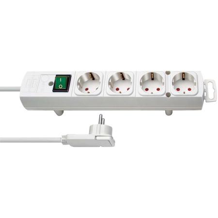 Brennenstuhl Comfort-Line Plus Power Strip 4-FOLD w/ Flat Plug 2 M Type F