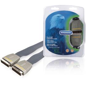 Bandridge Scart Cable Scart Male - Scart Male 5.00 M Blue