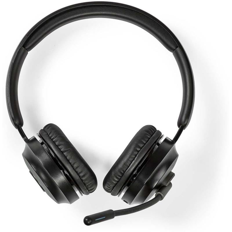 Nedis PC-Headset | On-Ear | Stereo | Bluetooth | Collapsible Microphone | Black