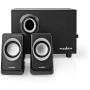 Nedis PC-Speaker | 2.1 | 33 W | 3.5 mm Male | USB Gevoed | Volume Control