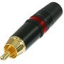 Neutrik Connector RCA Male Metal Red