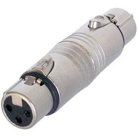 Neutrik 3p XLR NA3FF Adapter