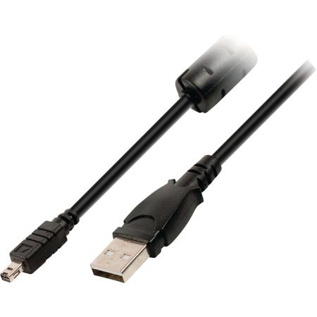 Valueline USB 2.0 Cable USB A Male - Minolta 8-PINS Male 2.00 M Black