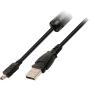 Valueline USB 2.0 Cable USB A Male - Minolta 8-PINS Male 2.00 M Black