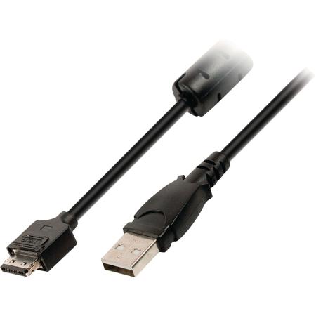 Valueline USB 2.0 Cable USB A Male - Canon 12-PINS Male 2.00 M Black