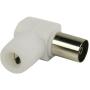 Valueline Coaxconnector Female White