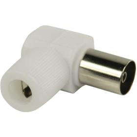 Valueline Coaxconnector Female White