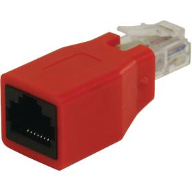 Valueline CAT6 Network Adapter RJ45 (8/8) Male - RJ45 (8/8) Female Red