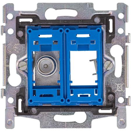 Hirschmann EDB02 C Coax TV Stopcontact.niko Compatibel.telenet/Voo