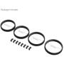 SmallRig 4187 72-74mm / 75-77mm / 78-80mm / 81-83mm Seamless Focus Gear Ring Kit