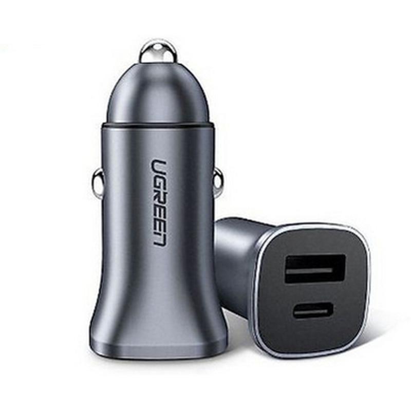 Ugreen Dual USB Car Charger Grey 30780