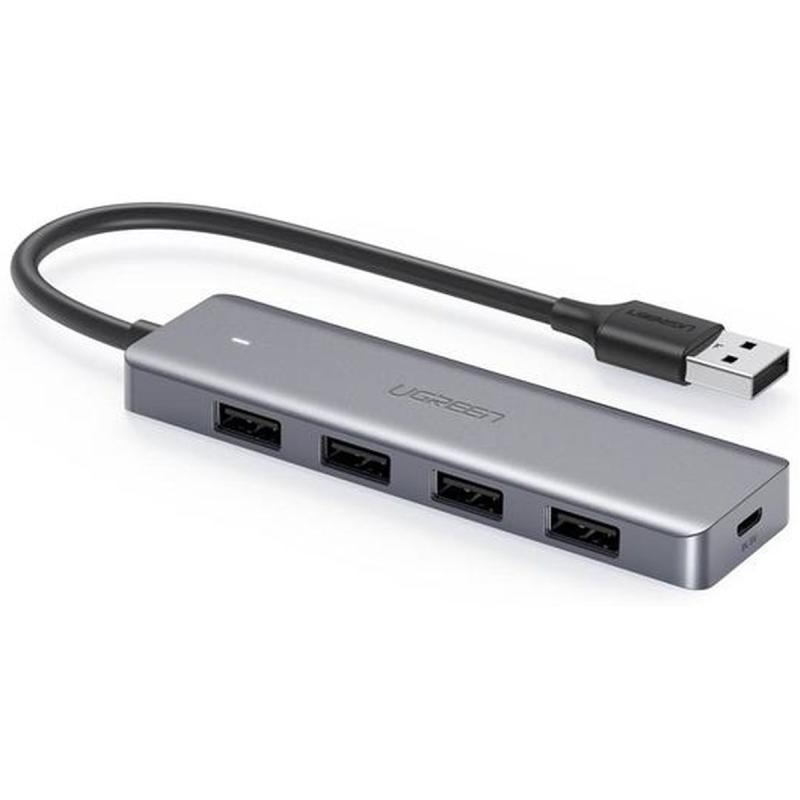 Ugreen 4-Port USB3.0 Hub w/ USB-C Power Supply 70336