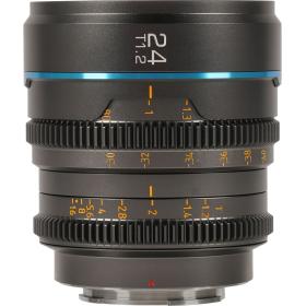 Sirui Nightwalker 24mm T1.2 S35 MF Cine Lens X-Mount Gun Grey