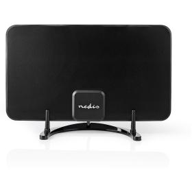 Nedis Active Indoor Antenna FM / UHF / VHF Reception Range 0-25 KM LTE700 Black