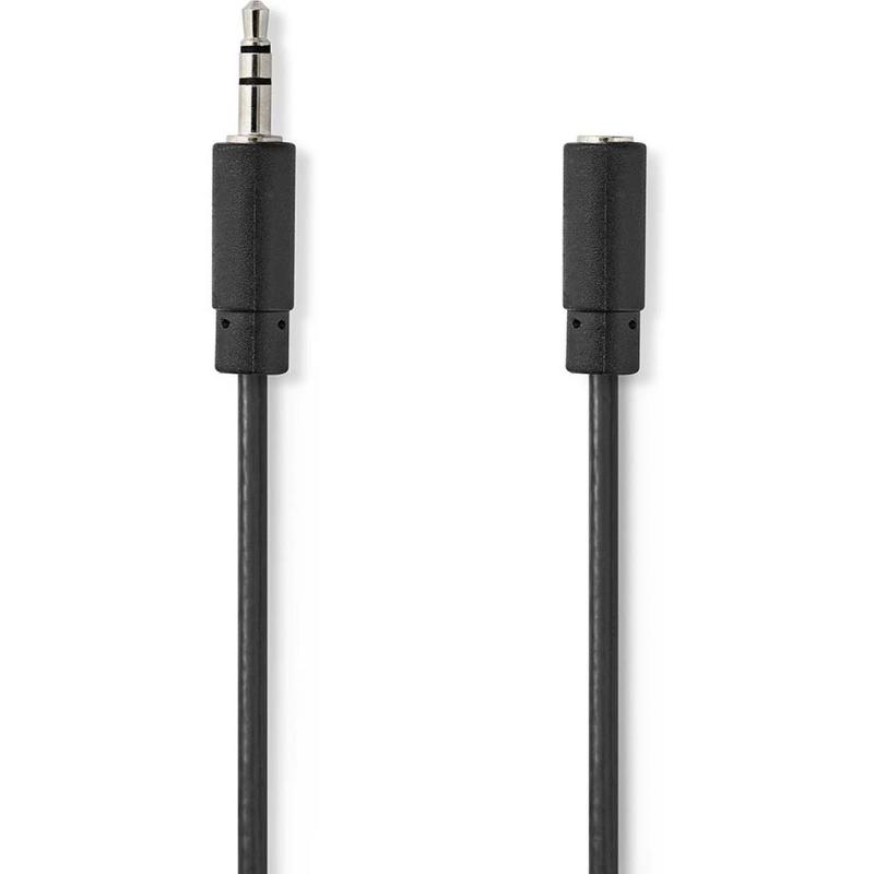 Nedis Stereo-Audio Cable 3.5mm Male 3.5mm Female Nickel Plated 10.0m Round