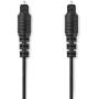 Nedis Optical Audio Cable TosLink Male TosLink Male 3.00m Round PVC Black Label